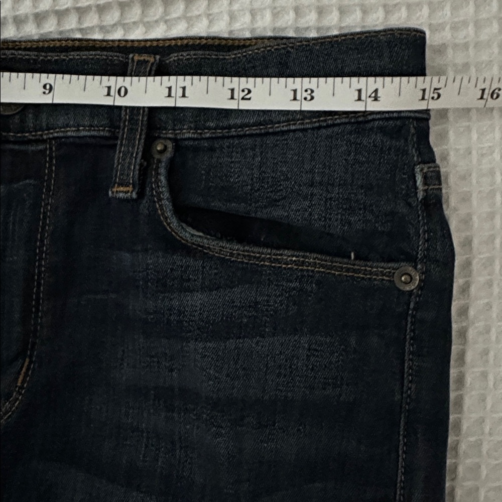 Hudson Jeans Dark Blue Nico Mid rise Super Skinny Women's Jeans size 28 - Picture 8 of 10